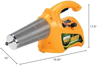 Repel 190397 Propane Insect Fogger for Mosquitoes, Flies, and Flying Insects in Your Campsite or Yard, 40 oz., Yellow