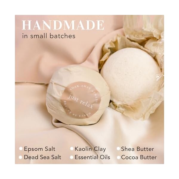 Bath Bomb Gift Set - USA Made with Natural & Organic Ingredients, Relaxing Gifts for Women & Men, Spa Gifts & Birthday Gifts for Women and Mom, Bath Bombs for Women & Kids Gift Ideas - Image 5