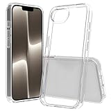 TENOC Phone Case Compatible with iPhone 16e & iPhone 17e, Clear Case Shockproof Protective Bumper Slim Cover for 6.1 Inch