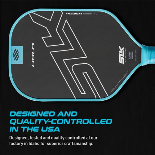 Image of Selkirk Sport SLK Halo Pickleball Paddles | T700 Raw Carbon Fiber Paddle