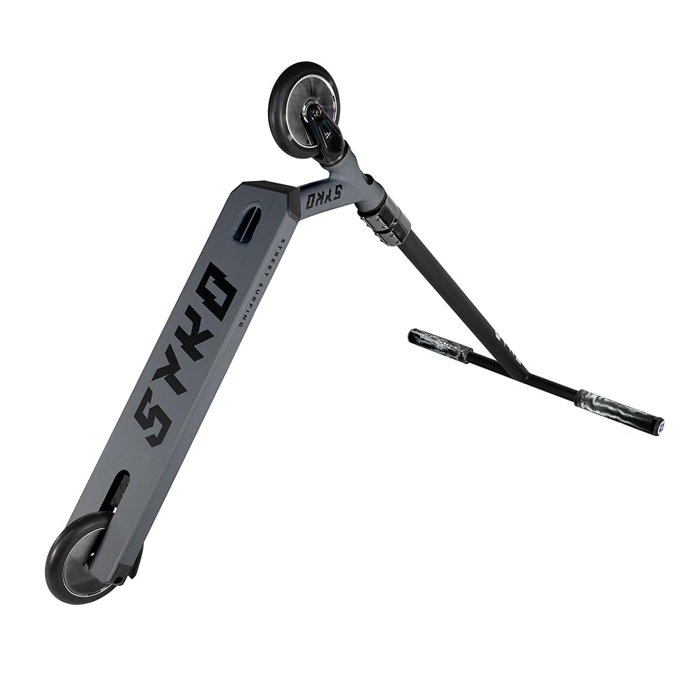 Patinete de Acrobacias Syko Mad Mouse – Scooter Freestyle con Ruedas de 120 mm, Rodamientos ABEC 9 y Compresión SCS