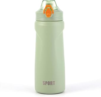 Lnsulated Water Bottle, 25 Oz, Insulated Vacuum Water Bottle, Stainless Steel Leakproof Flask, Keep Hot & Cold for 24H, Reusable & BPA Free