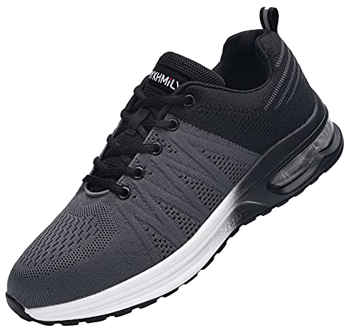 Fenlern Zapatillas de Seguridad Hombre Zapatos de Seguridad con Punta de Acero Ultraligero...