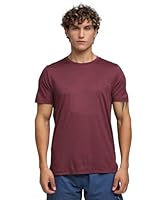 PUMA Men's Cloudspun Tee, Ruby Shimmer Heather, Medium