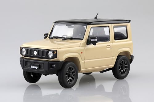 Aoshima JB64 Jimny 2018 Chiffon Ivory Metallic 1:24 miniatura 5
