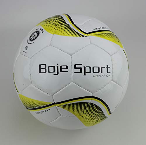 Boje Sport Futsal IBSA - Balón de fútbol, color amarillo y blanco Cover