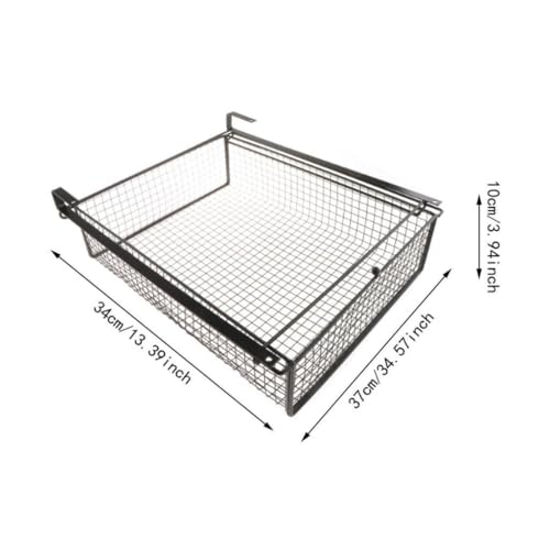 Solution de rangement pour tiroirs de bureau compartimenté noir