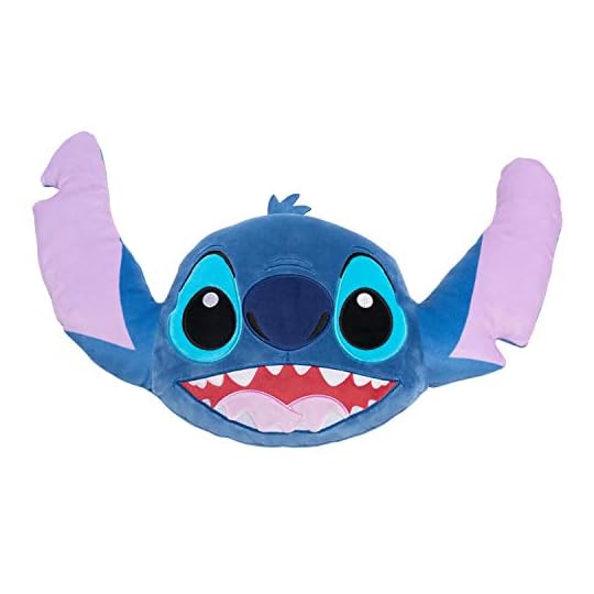 
                            Disney Classics Character Heads, Stitch, 14-Inch Plush, Soft Pillow Buddy Toy for Kids by Just Play
                        