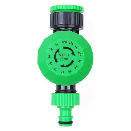 Centralina per irrigazione Timer Termporizzatore Meccanico Irrigatore Giardino Automatico da 10 fino a 120 minuti, Timer Meccanico dell'Acqua per Il Rubinetto