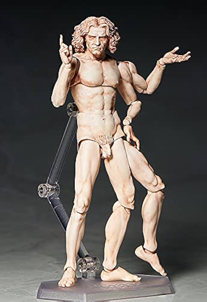 Amazon.co.jp: figma テーブル美術館 ウィトルウィウス的人体図