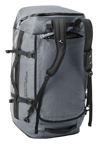 Eagle Creek Cargo Hauler Duffel Bag - Carry-On Duffel Bag for Travel - Easy Access Compartments - Lockable Zipper Opening - Water Resistant - Charcoal - 90L2