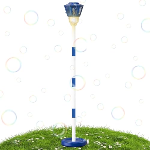 Machine à bulles sur pied réglable avec musique et lumière pour extérieur