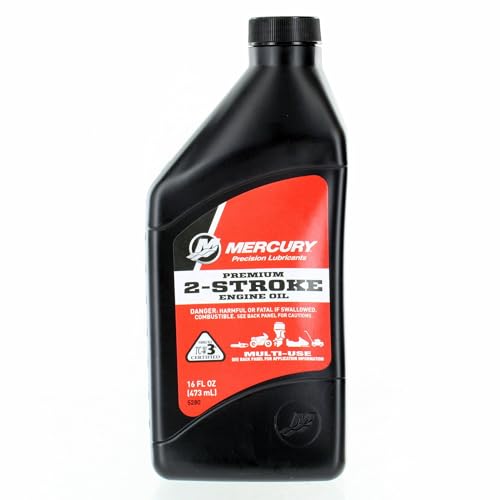 Mercury Marine Premium 2Cycle TCW3 O/B Oil 16oz 92858020K01