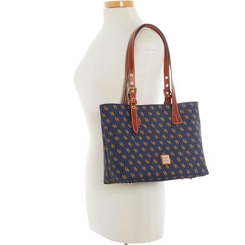 Image of Dooney & Bourke Handbags for Women, Gretta Hanna Tote Bag with Zipper Compartment