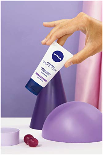 NIVEA Soothing Face Cream for Sensitive Skin, Night Cream with Grape Seed Oil and Liquorice Extract - Image 7