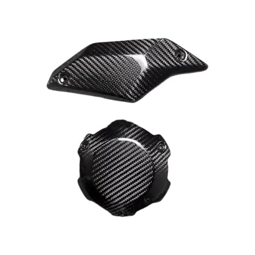 Couvercle moteur XADV 750 panneau carbone anti-choc et ultra léger