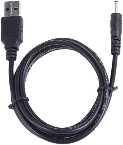 NiceTQ USB DC Power Charging Charger Cable Cord For RCA 10 Viking Pro RCT6303W87 / RCT6303W87DK Tablet
