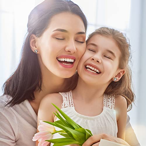 LOYALLOOK 12Pairs Cute Clip on Earrings for Women Hypoallergenic Turtle Heart Star Butterfly Flower Pearl CZ Clip Earrings Multicolored Clip-on Stud Non Pierced Earrings Set4