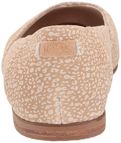 Toms Women's Jutti Neat Ballet Flat, Natural Mini Leopard Print, 8 #TOP2