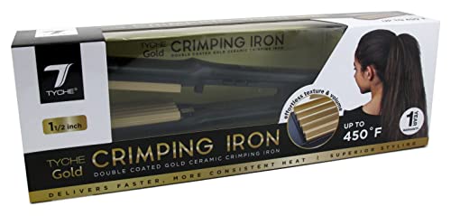 Tyche Gold Crimping Iron 1-1/2 Inch miniatura 1
