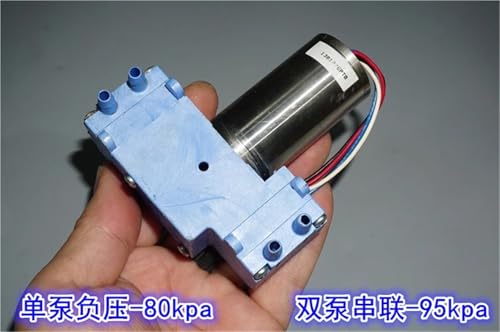 Bomba de vacío de diafragma sin escobillas de 12 V, doble bomba, 1 unidad miniatura 4
