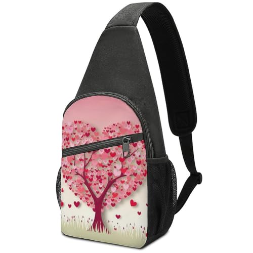 Mochila tipo bolso cruzado para trekking y uso casual miniatura 1