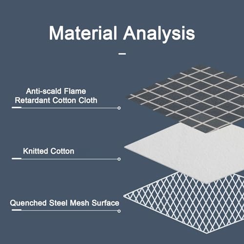 Ironing Board Full Size, Foldable Ironing Board with Heat Resistant Cover, Iron Rest and Non-Slip Legs, 6 Height Options (Color : Grey, Size : S) - Image 6