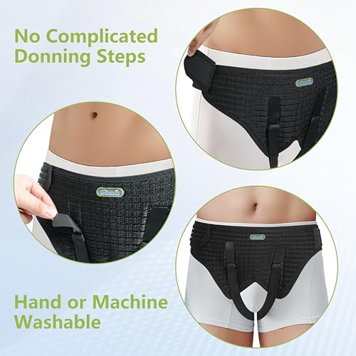 Faja Hernia para Hombre y Mujer, con Almohadillas Ajustables, Mediana miniatura 4