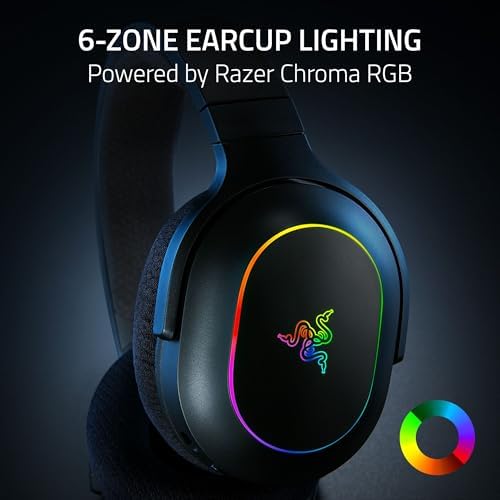Razer Barracuda X Chroma Wireless Gaming Headset, 2.4 Ghz, Black - 3