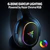 Razer Barracuda X Chroma Wireless Gaming Headset: 2.4GHz Wireless & Bluetooth - Lightweight - Chroma RGB - 40mm Drivers - Cardioid Mic - 70 Hr Battery - for PC, Mac, PS5, Switch, Smartphone - Black