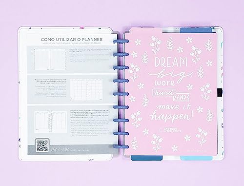 Caderno Inteligente - Agenda A5 80 Hojas Semana Vista 220X155 Mm Lilac Fields By Sophia Martins En Oferta Cuaderno Inteligente Agenda Din A5 80 Hojas Semana Vista Lilac Fields By Sophia Martins 220X155 Mm