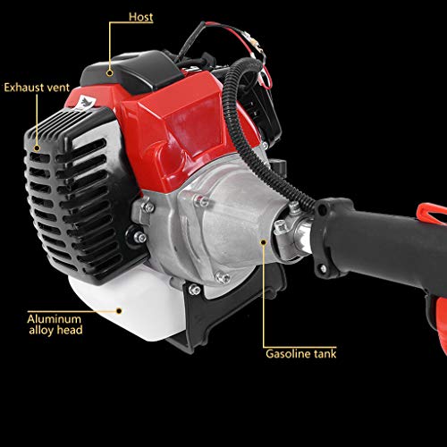 image for Yirise 5 in 1 52cc Petrol Hedge Trimmer Chainsaw Brush Cutter Pole Saw