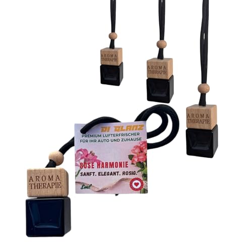 Parfum de qualité supérieure pour voiture, l'essence du jasmin et de la rose en 8 ml