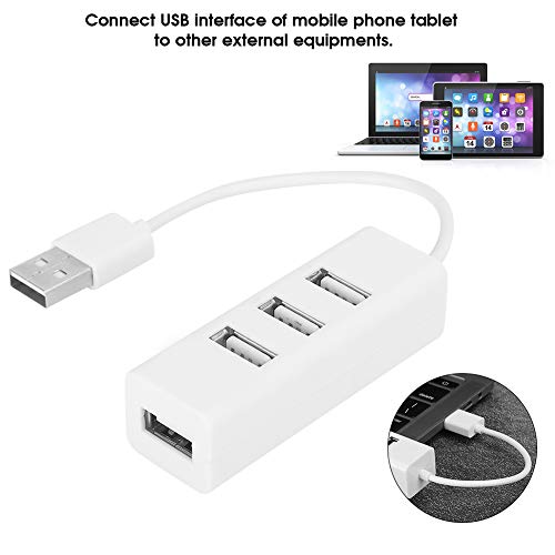 Jarchii White Docking Station Pratico hub USB, hub...