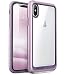 Produktbild Supcase iPhone X / iPhone XS Hülle Unicorn Beetle Style Handyhülle Transparent Backcover, Lila