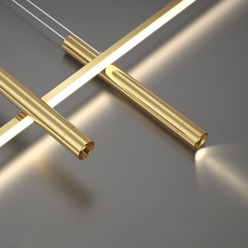 Lampe Suspendue en Laiton Postmoderne Chic pour Éclairage de Luxe - 2