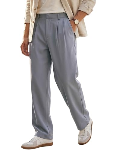 Image of Urbano Fashion Men's Loose Baggy Fit Solid Korean Pants Stretchable