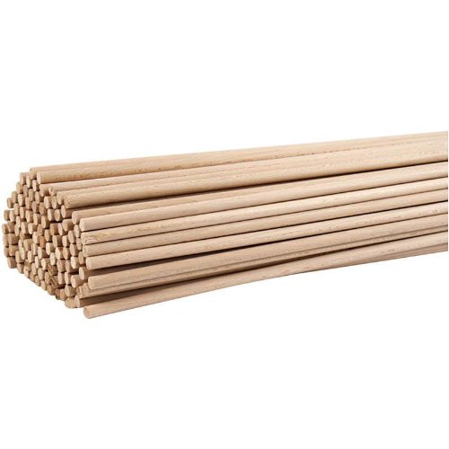 Wood Stick, L: 60 cm, beech, 10 pcs