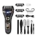 Flintronic Pedicure Elettrico Professionale, Ricaricabile Calli Piedi Rimozione, con 3 Rulli Ricambio, Impermeabile Lima Elettrica per Piedi per Calli Talloni Talloni Screpolati (Nero) immagine