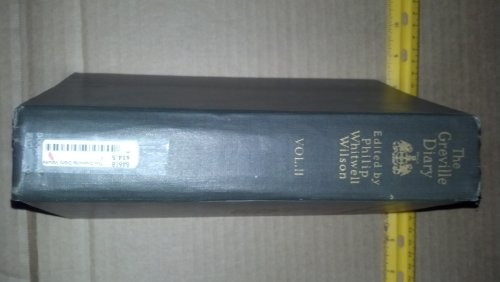 The Grenville Diary Volume II B00J4YMKO2 Book Cover