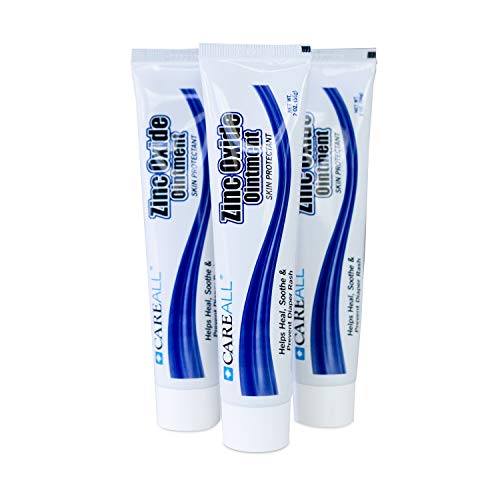 (3 Pack) CareALL 2oz Zinc Oxide Skin Protectant Barrier Ointment Provides Relief and Treatment of Diaper Rash and Chafing. Helps Seal Out Wetness. - Thumbnail 2