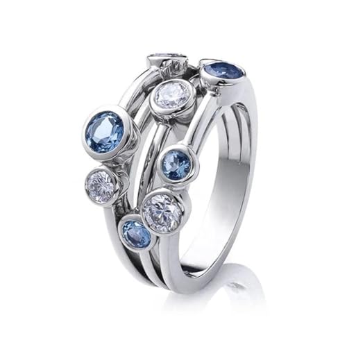 Bague anneau design 3 rangs | Sublimez votre style quotidien au bureau ou en soirée
