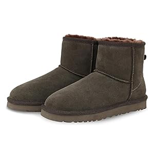 Woolcomfort Womens Winter Boot, Chestnut, 9 US