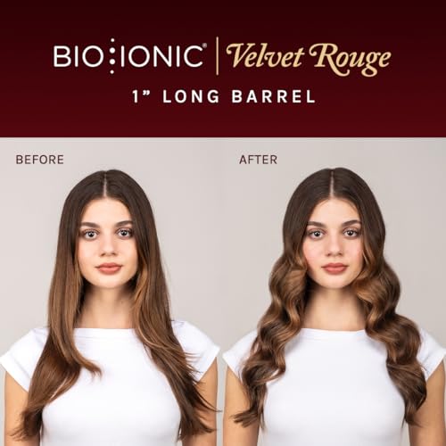 Image of Bio Ionic Long Barrel Curling Iron with Moisture Heat Technology & NanoIonic MX Versatile Curling Wand - Multiple Barrel Sizes for Tight, Classic, Loose & Soft Curls