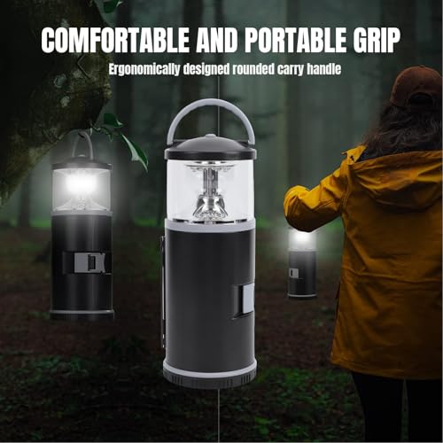Lanterne de camping avec éclairage 360 degrés et kit outils intégré Tangxi