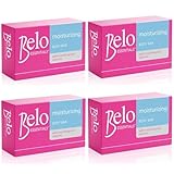 Belo Essentials Moisturizing Whitening Body Bar, 135g x 4 Bars