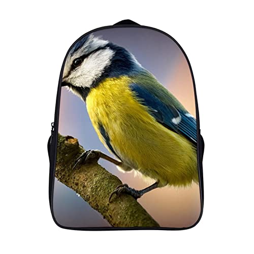 Mochila escolar unisex 3D para adolescentes bolsa casual de diario 40x28x16cm