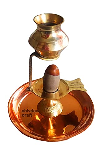 Buy Shivdev Craft Narmadeshwar Shivling With Brass Jalahari And Brass 