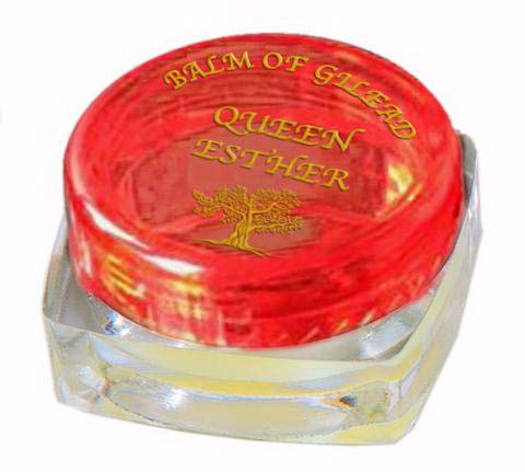 Holy Land Gifts Anointing Oil-Balm of Gilead: Queen Esther-Red Case (#61279)