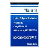 AB463446BU - Batteria ad alta resistenza 1000 mAh compatibile per Samsung C3300K X208 B189 B309 GT-C3520 E1228 GT-E2530 E339 GT-E2330 C5212 AB043446BE AB553446BU Batteria del telefono cellulare U 0